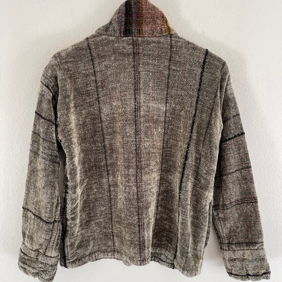 MARCIA HAMMOND Hand Woven Chenille Jacket/Rich Colors: NWOT! Small; RETAIL $595! - Picture 6 of 10
